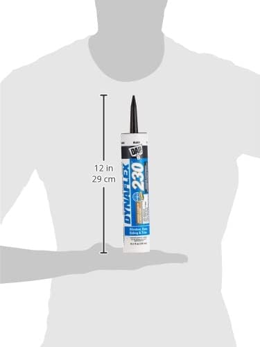 DAP 7079818280 DYNAFLEX 230 Black Raw Building Material, 10.1 oz