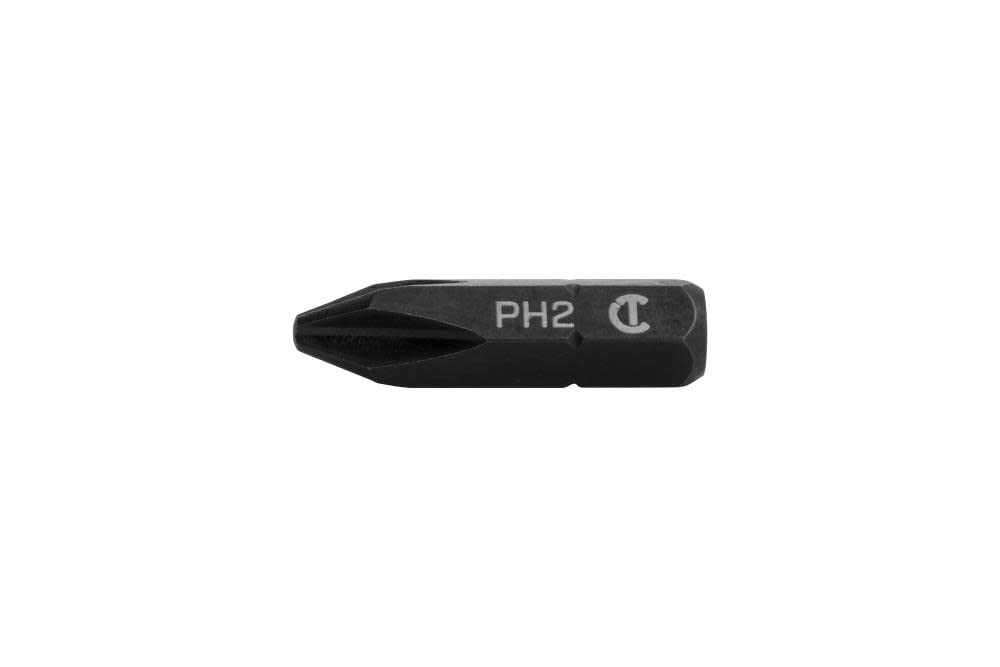 Crescent CAB1PH2-2 #2 x 1" Phillips Insert Bit (Pack of 2)