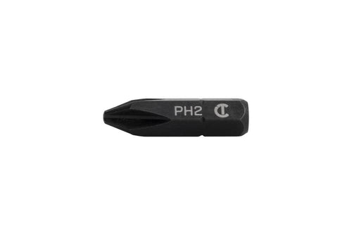 Crescent CAB1PH2-2 #2 x 1" Phillips Insert Bit (Pack of 2)
