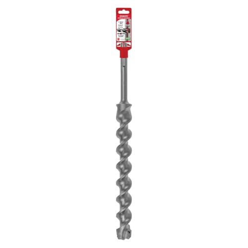 Diablo Rebar Demon SDS-Max 4-Cutter Carbide-Tipped Hammer Drill Bit - 1-3/4" Diameter, 21" Length, 16" Working Length - DMAMX1390