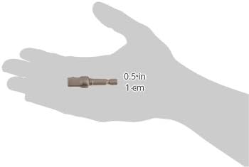 Dewalt DW2542 1/4-Inch Hex Drive to 3/8-Inch Socket Adapter, Silver