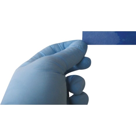 Justrite 26486 Hydrocarbon Test Strips for Oil and Water, 2.75" x 0.75" Instant Results, Blue (Pack of 100)