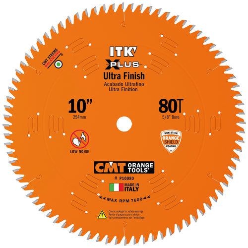 CMT P12096 1" Bore ITK Melamine & Ultra Finish Saw Blade, 12" x 96 Teeth