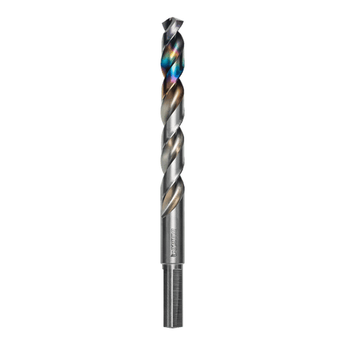 Diablo DMD2764JP1 Metal Demon Drill Bit with Thermal Shield Protective Coating for Mild, Hardened and Stainless Steel - 5.6" Length, 27/64" Dia., 3-Flats Reduced Shank