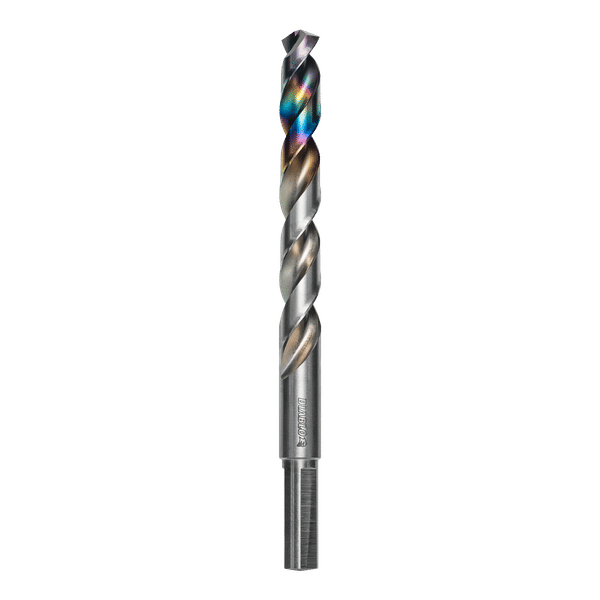 Diablo DMD2764JP1 Metal Demon Drill Bit with Thermal Shield Protective Coating for Mild, Hardened and Stainless Steel - 5.6" Length, 27/64" Dia., 3-Flats Reduced Shank