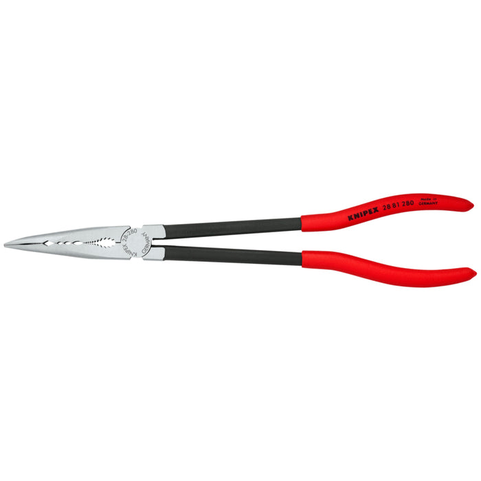 KNIPEX 2-Piece XL Long Needle Nose Pliers Set with Keeper Pouch