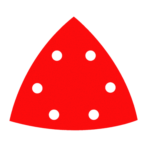 Diablo DCT334120H10G 3-3/4" 120-Grit (Fine) Oscillating Detail Triangle Sanding Sheets (Pack of 10)