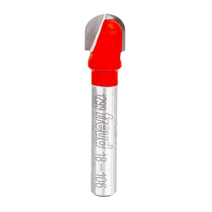 Freud 18-106 3/16" Radius Round Nose Bit with 1/4" Shank