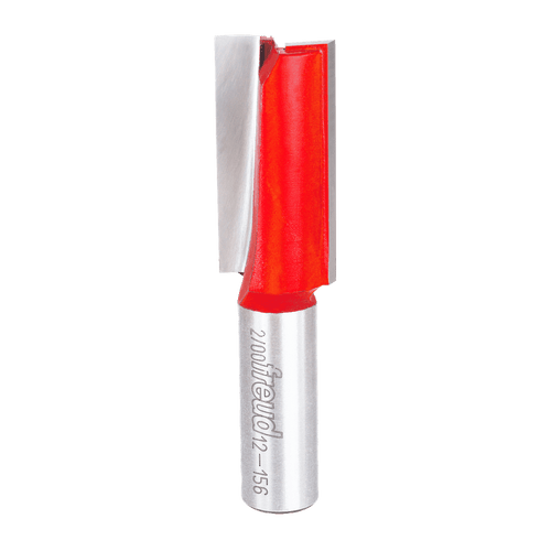Freud 12-156 3/4" Diameter Double Flute Straight Bit with 1/2" Shank