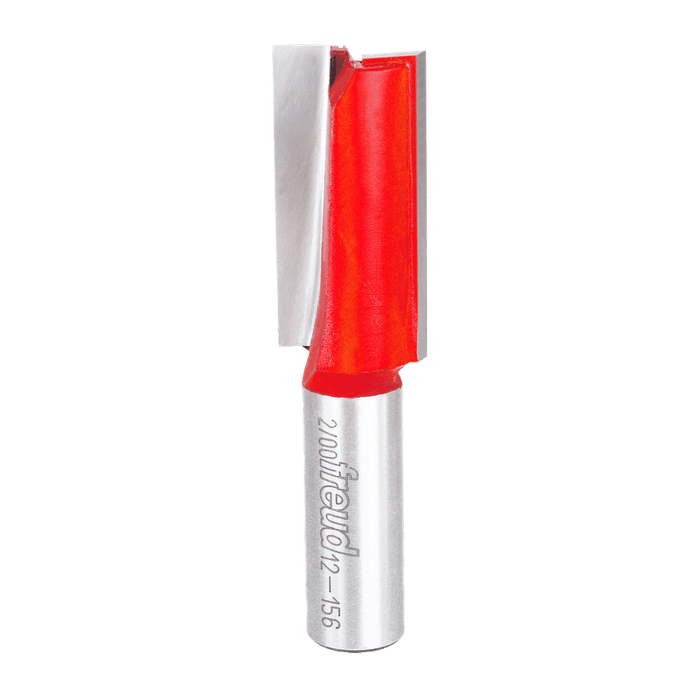 Freud 12-156 3/4" Diameter Double Flute Straight Bit with 1/2" Shank