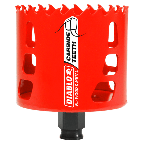 Diablo DHS3000CT 3 in. Carbide Hole Saw with 2-3/8 in. Cutting Depth