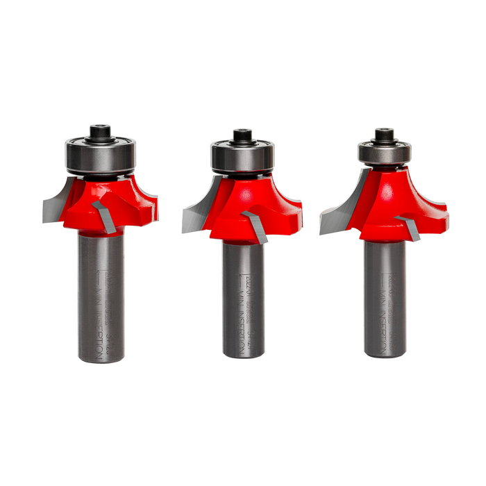 Freud Round Over and Beading Router Bit Set