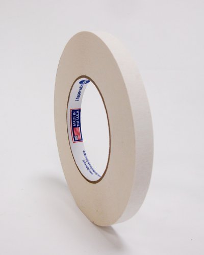 Intertape 591 1/2 X 36YD Premium Double-Coated Flatback Tape, Beige Color (72 Rolls per Case)