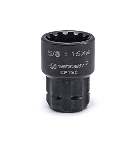 Crescent 11 Pc. Pass-Thru X6 Black Oxide Adjustable Wrench and Spline Socket Set - CPTAW8