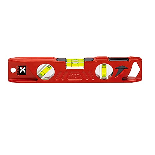Kapro - 923 Professional Cast Aluminum Torpedo Level - Features Dual-View Plumb Site - Magnetic - VPA Tested