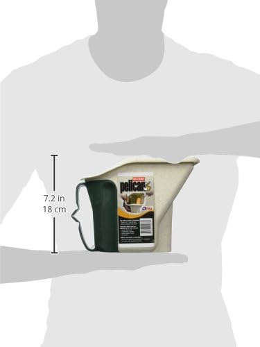 Wooster Brush (8619) Quart Pail, Pelican Hand Held 1, Gray & Red