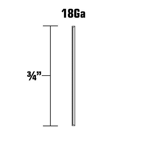 Metabo HPT 3/4 Inch 18 Gauge Brad Finish Nail | 1,000 Count | 24101THPT
