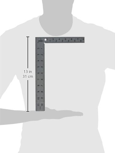 Johnson CS10 8" x 12" Steel Carpenter Square