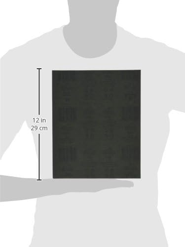 Gator 9" x 11" Waterproof Sanding Sheets, 400 Grit, 25 Pack