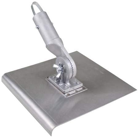 Kraft Tool CC037BT 10" x 10" SS Walking Seamer/Edger 1/2"R 3/4"L with Button Handle Socket