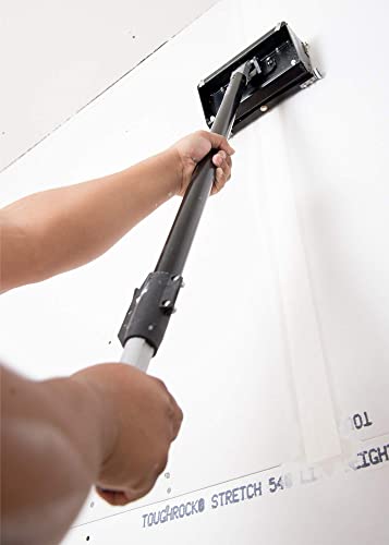 DeWALT Drywall Flat Box Extension Handle, 40 In. to 62 In. | Anodized Aluminum