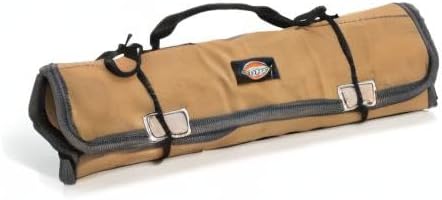 Dickies 57006 Large Wrench/Screwdriver Organizer Roll for Mechanics, 23 Tool Pockets, Durable Canvas Construction, 26 in. x 14.25 in. Unrolled