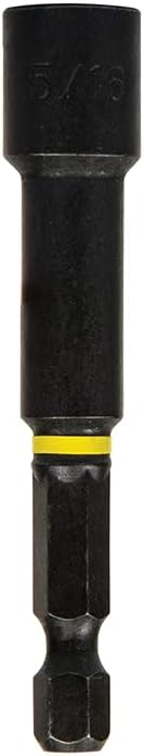 Klein Tools 32793 Pro Impact Power Bits, 5/16-Inch Nut Driver (Pack of 3)