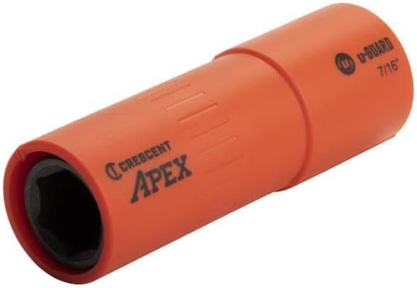 Crescent CAUGK2-32 Apex 3 Piece u-GUARD 3/8" Covered Socket Set