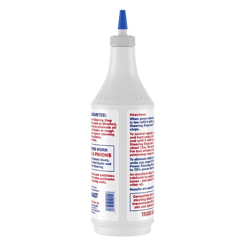 Lucas Oil 10011 Power Steering Stop Leak - 1 Quart