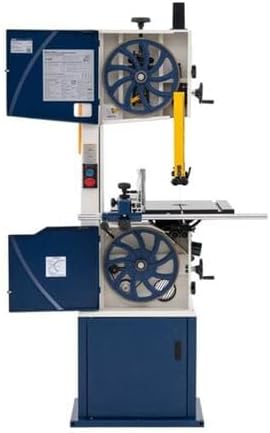 Rikon 10‑1414 14″ Deluxe Bandsaw Model - 1‑3/4HP Dual‑Voltage (115/230V) with Full 14″ Resaw Capacity, Dual Dust Ports, Cast‑Iron Table, Quick‑Adjust Fence & Tool‑Less Blade Guides