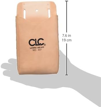 CLC Custom Leathercraft 407 All Purpose Pouch, 4-1/2-In x 7-1/2-In