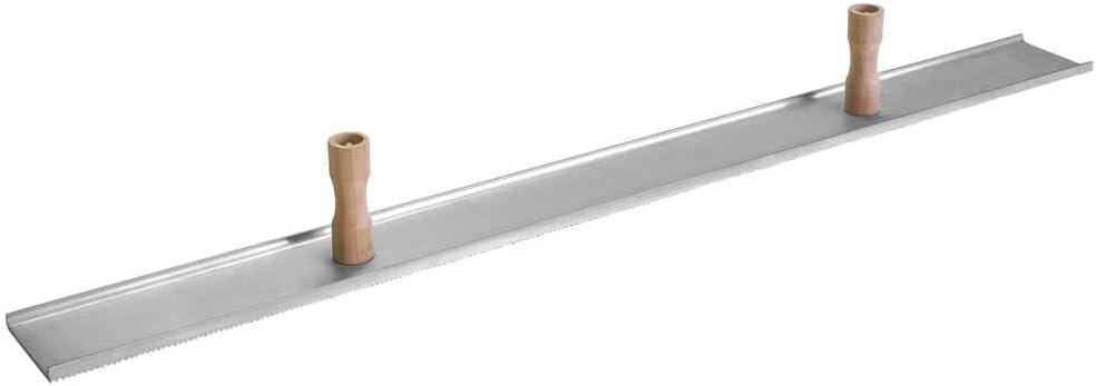 Kraft Tool PL410 Genuine Extra-Lite Smooth Edge Magnesium Darby with Double Knob Handle, 42-Inch