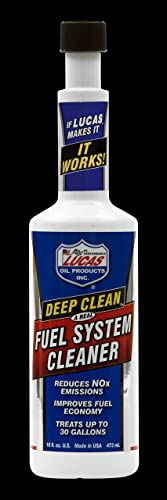 Lucas Oil 10512 Deep Clean Fuel System Cleaner - 16 Ounce