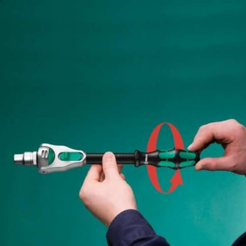 Wera 8100 SA 2 Zyklop 1/4" Metric Ratchet Set, 42-Pieces