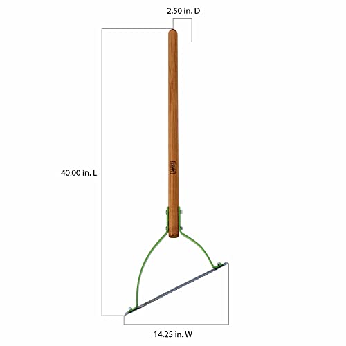 AMES 2915300 Double Blade Weed Grass Cutter with Hardwood Handle, 30 Inch