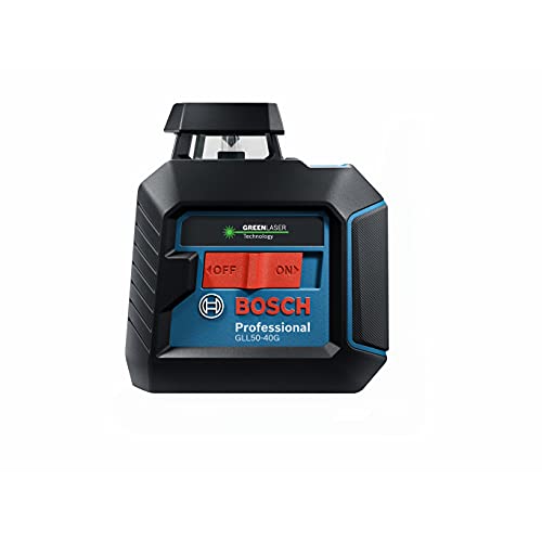 Bosch Green-Beam Self-Leveling 360° Cross-Line Laser