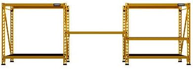 DEWALT DXST4500-W 4-Foot Tall, 3 Shelf Steel Wire Deck Industrial Storage Rack