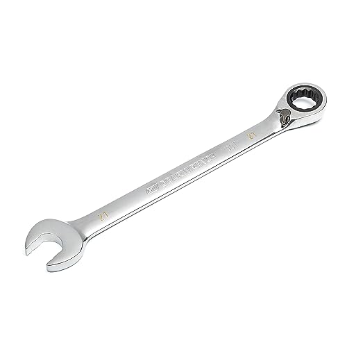 GEARWRENCH 90T 21mm Reversible Ratcheting Combination Wrench - 86621, Large