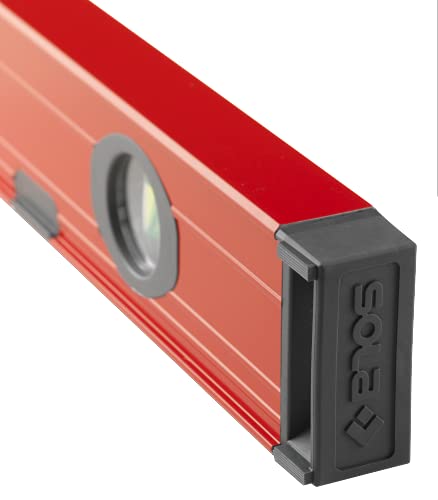 SOLA LSB59LM Box Beam Magnetic Level, Big Red, 59-Inch,Red/Black