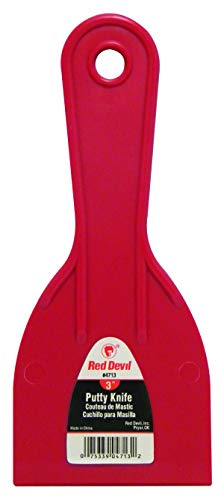 Red Devil 4718 3-Piece Plastic Knife Set, 1-Pack