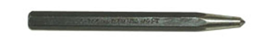 Mayhew Tools 24008 Center Punch, 1/4" - 6 mm x 5-1/2", Black Oxide Finish