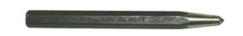 Mayhew Tools 24008 Center Punch, 1/4" - 6 mm x 5-1/2", Black Oxide Finish