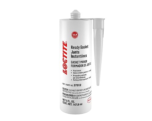 Loctite Automotive 1-Minute Flange Sealant & Gasket Maker - High-Temp, High Performance, Sensor-Safe, Black, 5 fl oz, 1 Pack