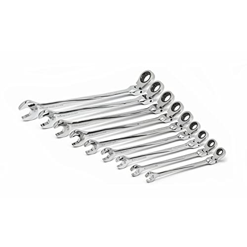 GEARWRENCH X-Beam Flex Head Combination Ratcheting Wrench Set