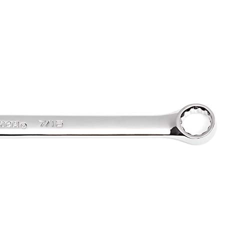 GEARWRENCH 12 Pt. Long Pattern Combination Wrench, 7/16" - 81655