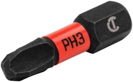 Crescent CAVB1PH3-2 #3 x 1" Phillips VORTEX Impact Power Bit