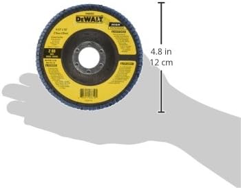DEWALT DW8353 4-1/2-Inch by 7/8-Inch 80G Type 27 Flap Disc