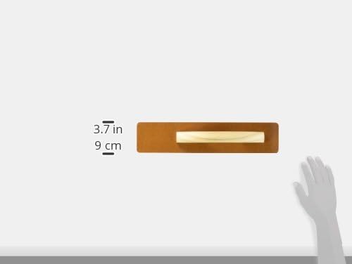 Kraft Tools (CF505) 16" x 3-1/2" Square End Laminated Canvas Resin Hand Float with Wood Handle