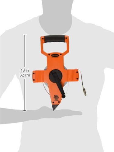 Keson OTR1050 Open Reel Fiberglass Tape Measure Reel (Graduations: 1/10, 1/100), 50-Foot