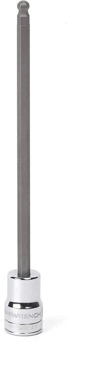 GEARWRENCH (80443) 3/8" Drive Long Ball End Hex Bit Socket, 5mm